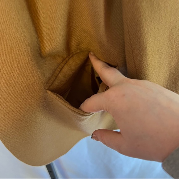 Sag Harbor Wool Blazer and Skirt Set Brown, size 12 - Picture 4 of 11